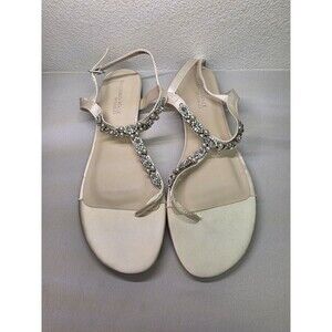 Benjamin Walk Dyeables sandals size 7.5 New In Box Never Worn Wedding Slippers